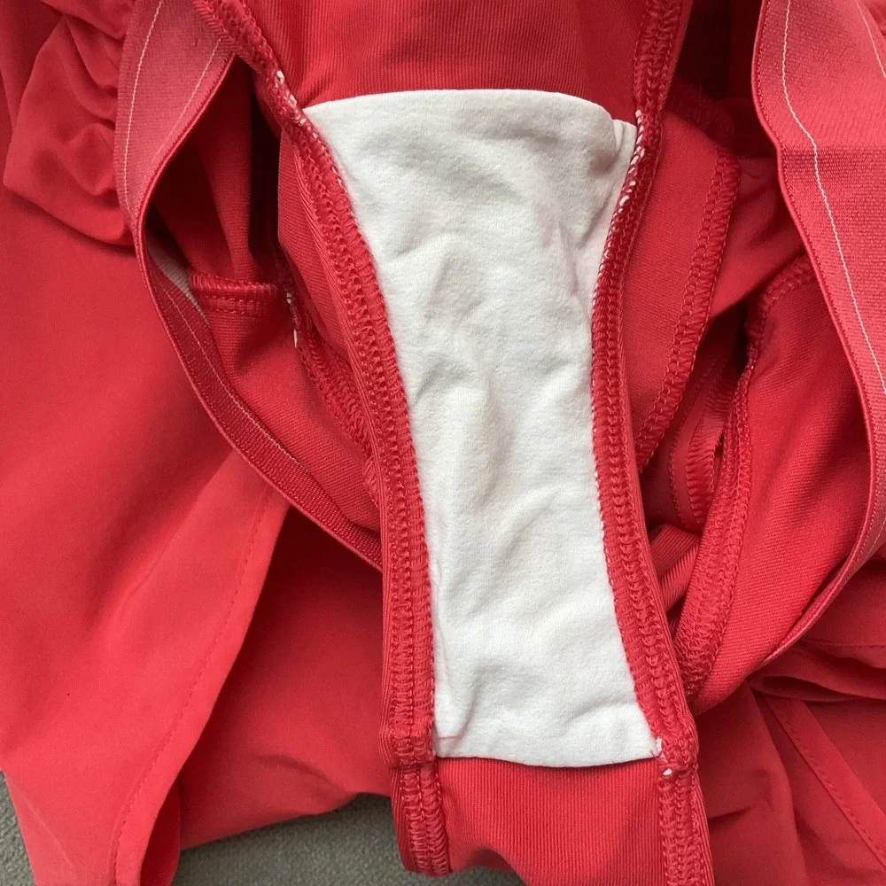 Alo Yoga Match Point Short Candy Red XXS
